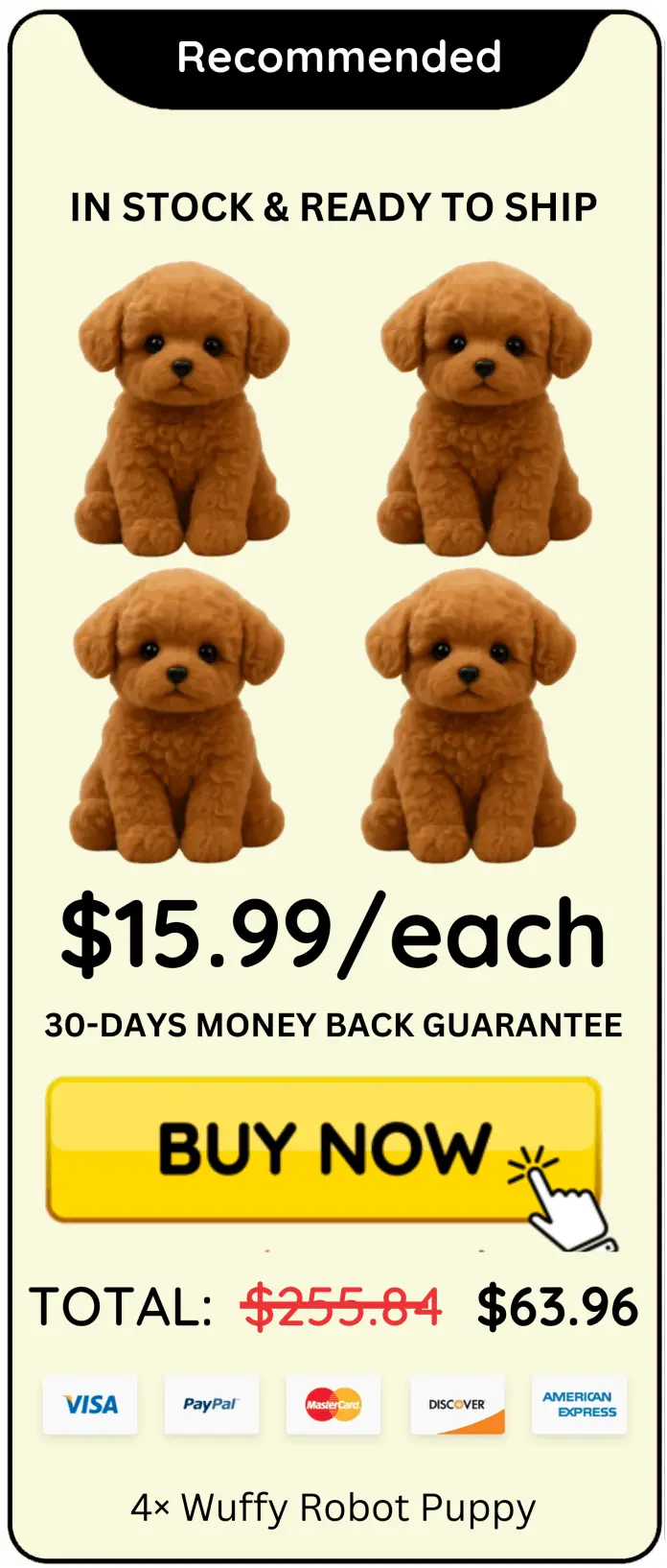 Wuffy Robot Puppy offer price