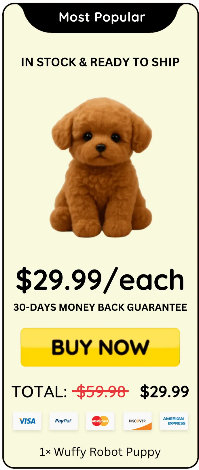 Wuffy Robot Puppy offer price